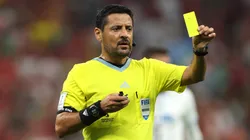Referee Alireza Faghani at the Qatar 2022 World Cup