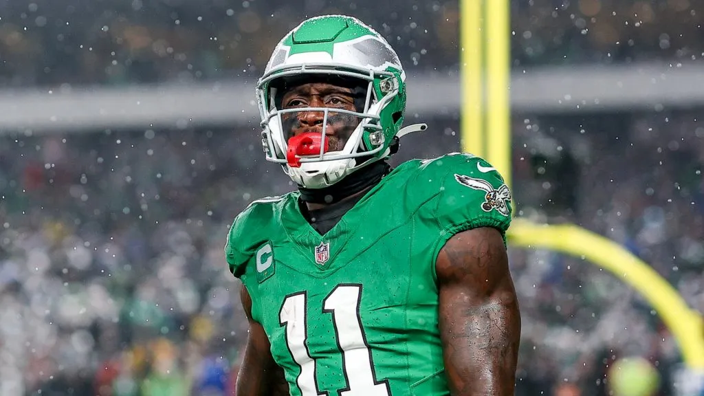 AJ Brown, wide receiver of the Philadelphia Eagles