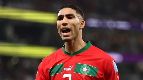 Achraf Hakimi, right back of Morocco