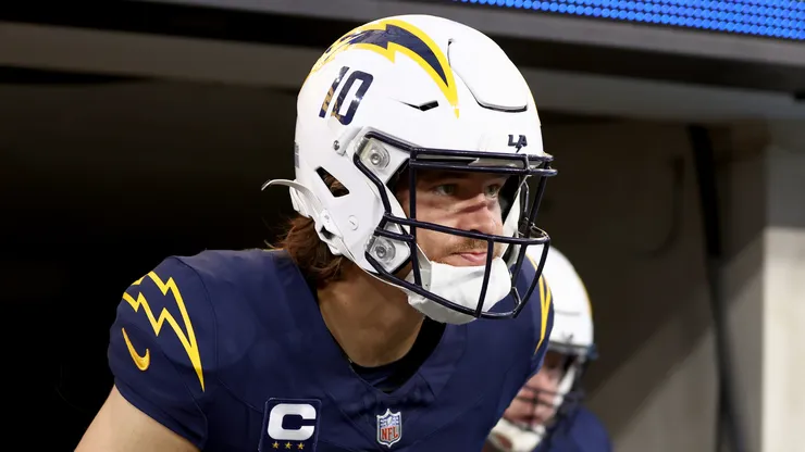 Justin Herbert, quarterback of the Los Angeles Chargers