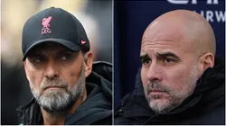 Jürgen Klopp and Pep Guardiola