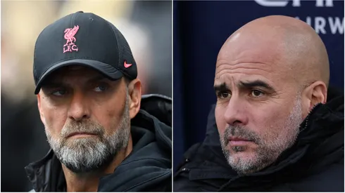 Jürgen Klopp and Pep Guardiola