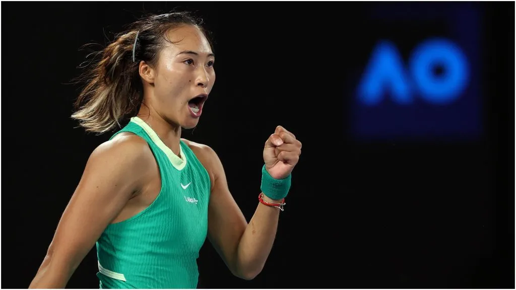 Zheng Qinwen of China – Julian Finney/Getty Images