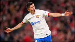 Robert Lewandowski of FC Barcelona