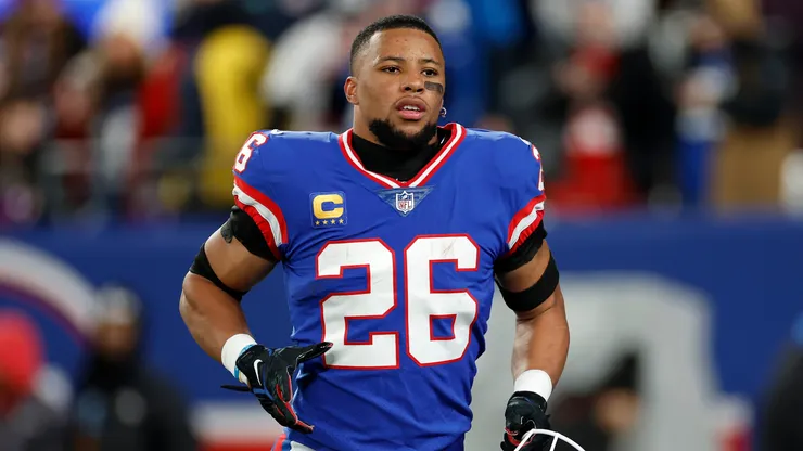 Saquon Barkley, running back of the New York Giants