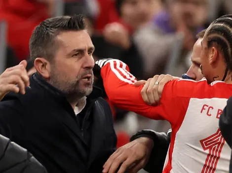 Video: Union Berlin coach pushes Bayern star Sane in the face, gets sanction