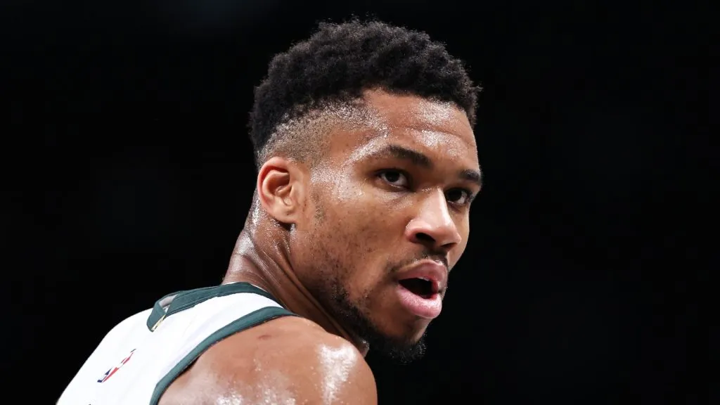 Giannis Antetokounmpo of the Milwaukee Bucks