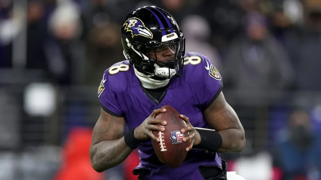 Lamar Jackson, quarterback of the Baltimore Ravens