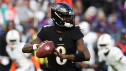 Lamar Jackson, quarterback of the Baltimore Ravens