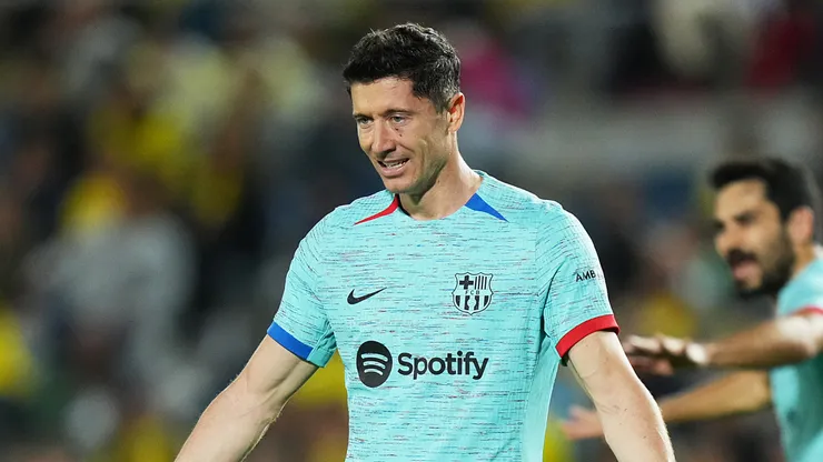 Robert Lewandowski, striker of Barcelona