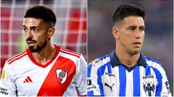 Manuel Lanzini (left) and Maximiliano Meza