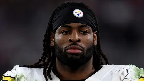 Najee Harris of the Los Angeles Chargers