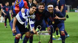 Lionel Messi, Neymar, and Luis Suarez