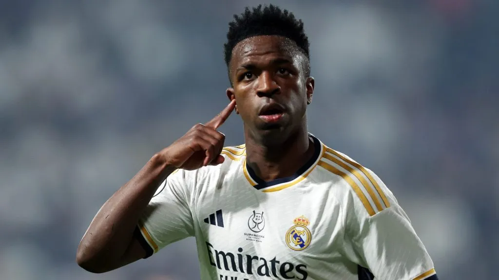 Referees ‘forgave’ Vinicius Jr in Real Madrid vs Almeria (Getty Images)