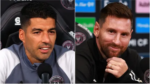 Luis Suarez and Lionel Messi