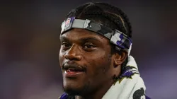 Lamar Jackson quarterback of the Baltimore Ravens