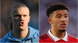 Erling Haaland and Jadon Sancho