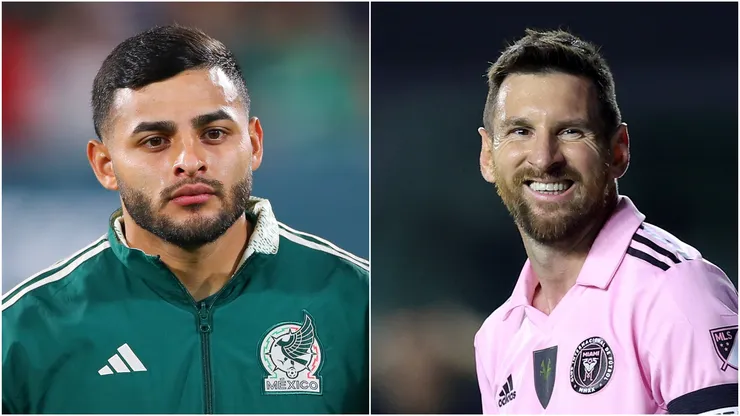 Alexis Vega and Lionel Messi