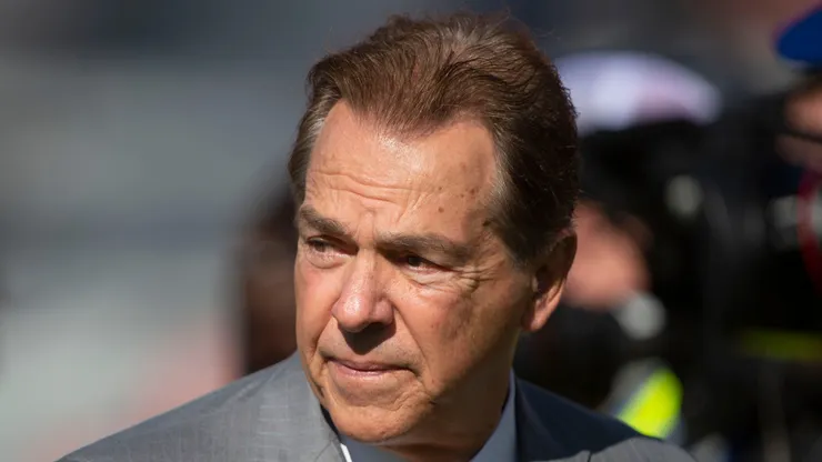 Nick Saban head coach of Alabama
