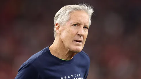 Pete Carroll during his last season as head coach of the Seattle Seahawks (2023)