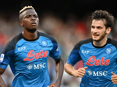 Napoli: Victor Osimhen blasts Kvicha Kvaratskhelia's agent over summer move claim