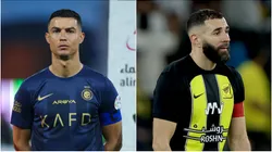 Cristiano Ronaldo (left) and Karim Benzema