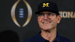Michigan coach Jim Harbaugh