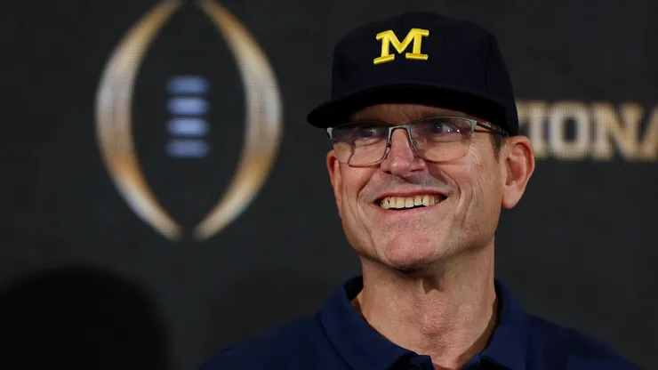 Michigan coach Jim Harbaugh