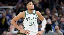 Giannis Antetokounmpo of the Milwaukee Bucks.