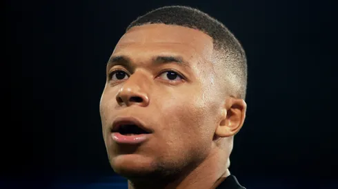 Kylian Mbappe with PSG