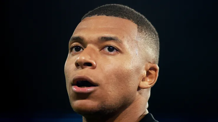 Kylian Mbappe with PSG