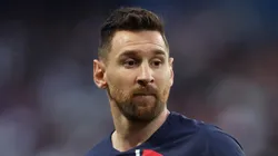 Lionel Messi with PSG