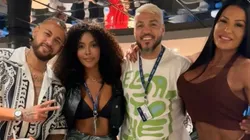 Neymar parties on New Year's cruise