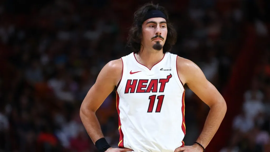 Jaime Jaquez Jr of the Miami Heat.