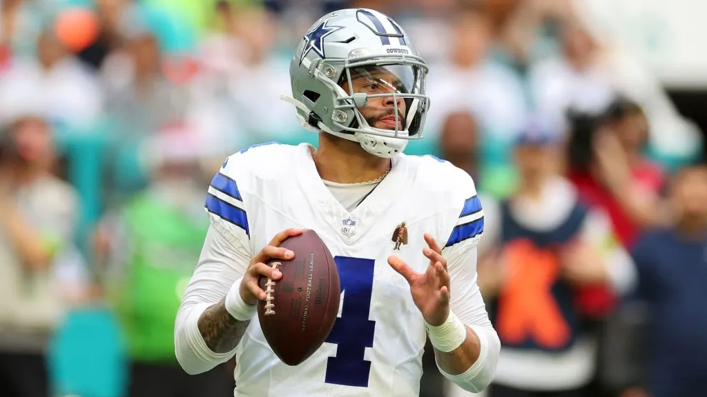 Dak Prescott, quarterback of the Dallas Cowboys