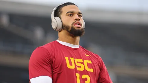 Caleb Williams, quarterback of the USC Trojans