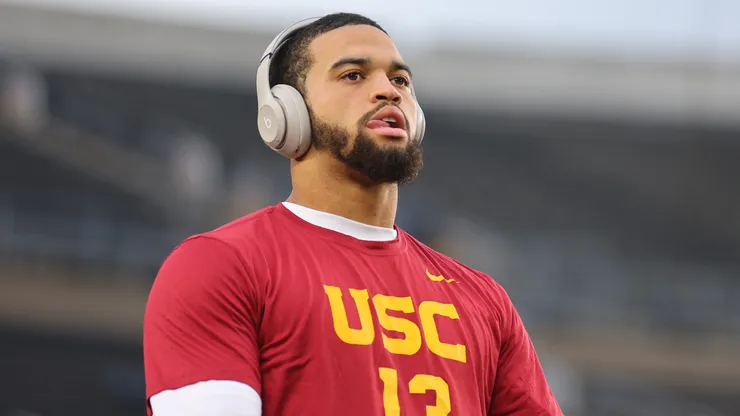 Caleb Williams, quarterback of the USC Trojans