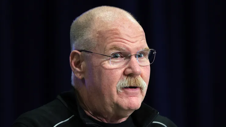 Andy Reid head coach of the Kansas City Chiefs