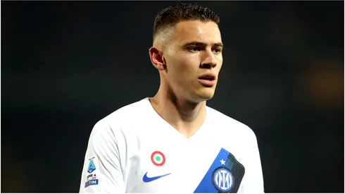 Kristjan Asllani of Inter