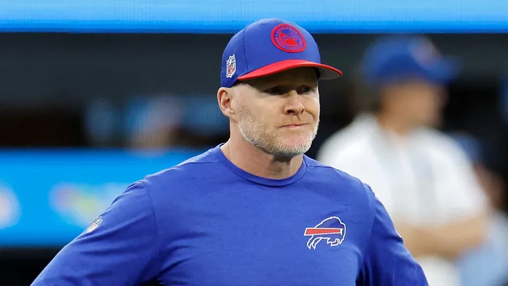 Head coach Sean McDermott of the Buffalo Bills.