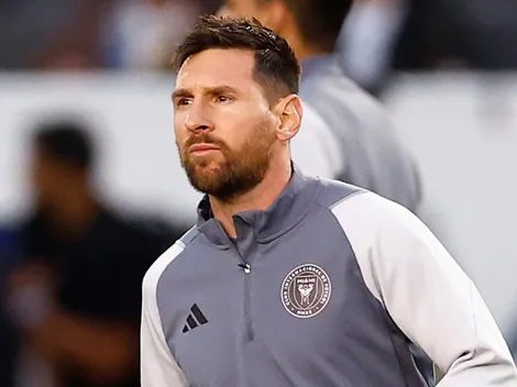 Kim Kardashian's son Saint walks out with Messi ahead of LA Galaxy-Inter Miami tie