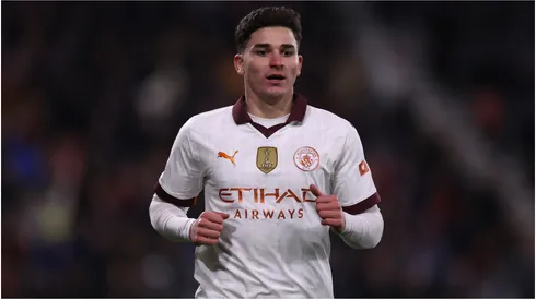 Julian Alvarez of Manchester City