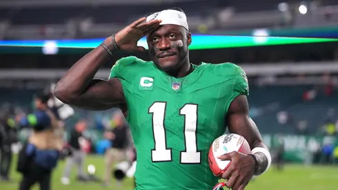 AJ Brown of the Philadelphia Eagles