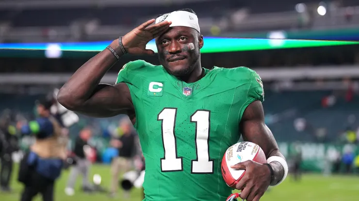 AJ Brown of the Philadelphia Eagles