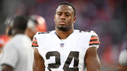 Nick Chubb, running back of the Cleveland Browns