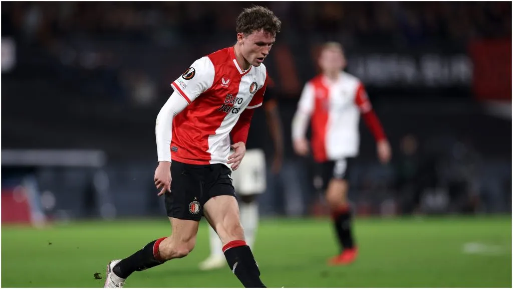 Mats Wieffer of Feyenoord – Dean Mouhtaropoulos/Getty Images