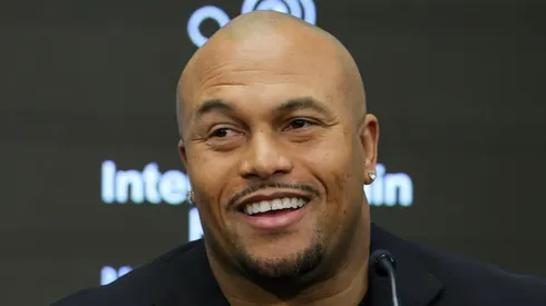 Antonio Pierce head coach of the Las Vegas Raiders