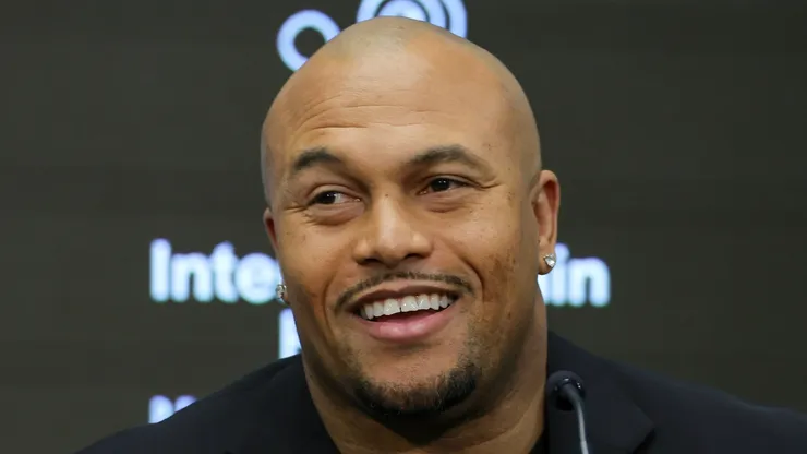 Antonio Pierce head coach of the Las Vegas Raiders
