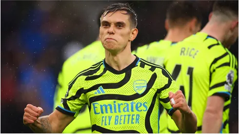 Leandro Trossard of Arsenal