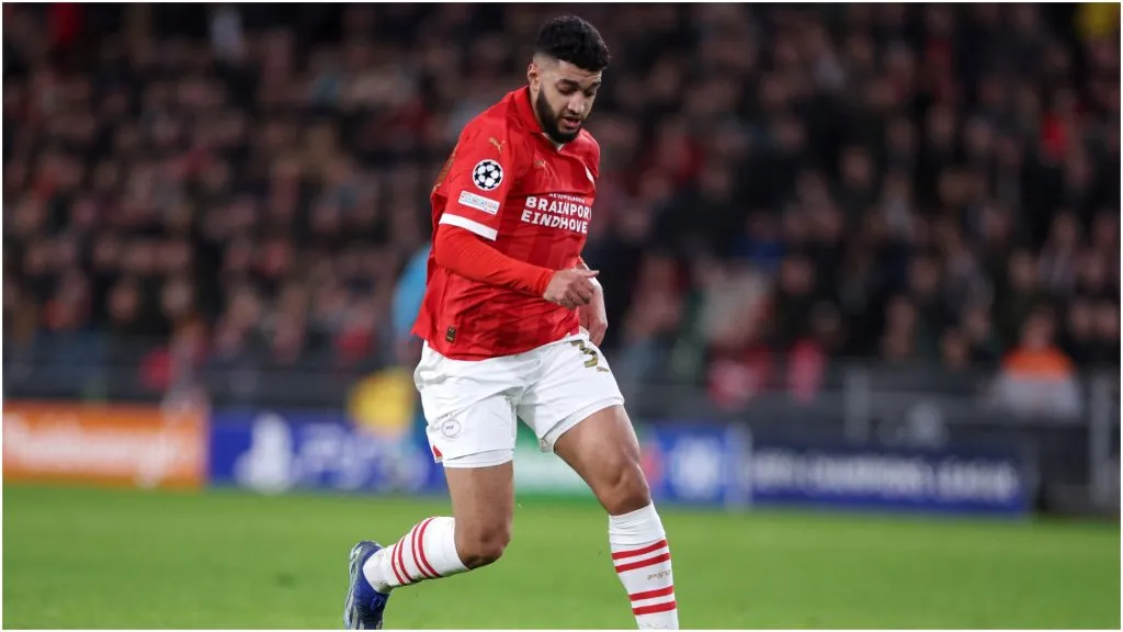 Ismael Saibari of PSV – Dean Mouhtaropoulos/Getty Images